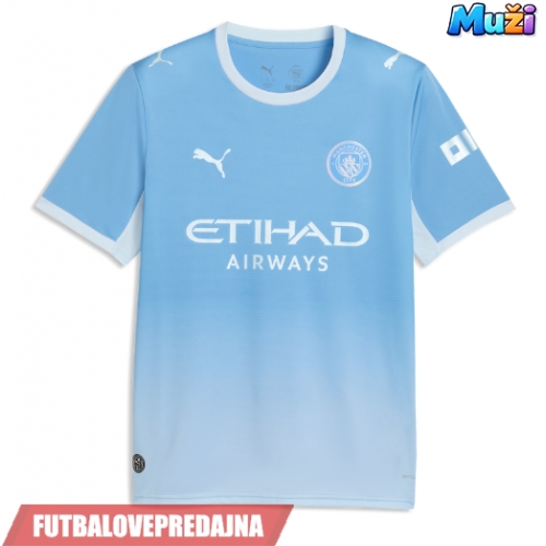 Lacne Muži Futbalové dres Manchester City Antoine Semenyo #42 2026-27 Krátky Rukáv - Domáci